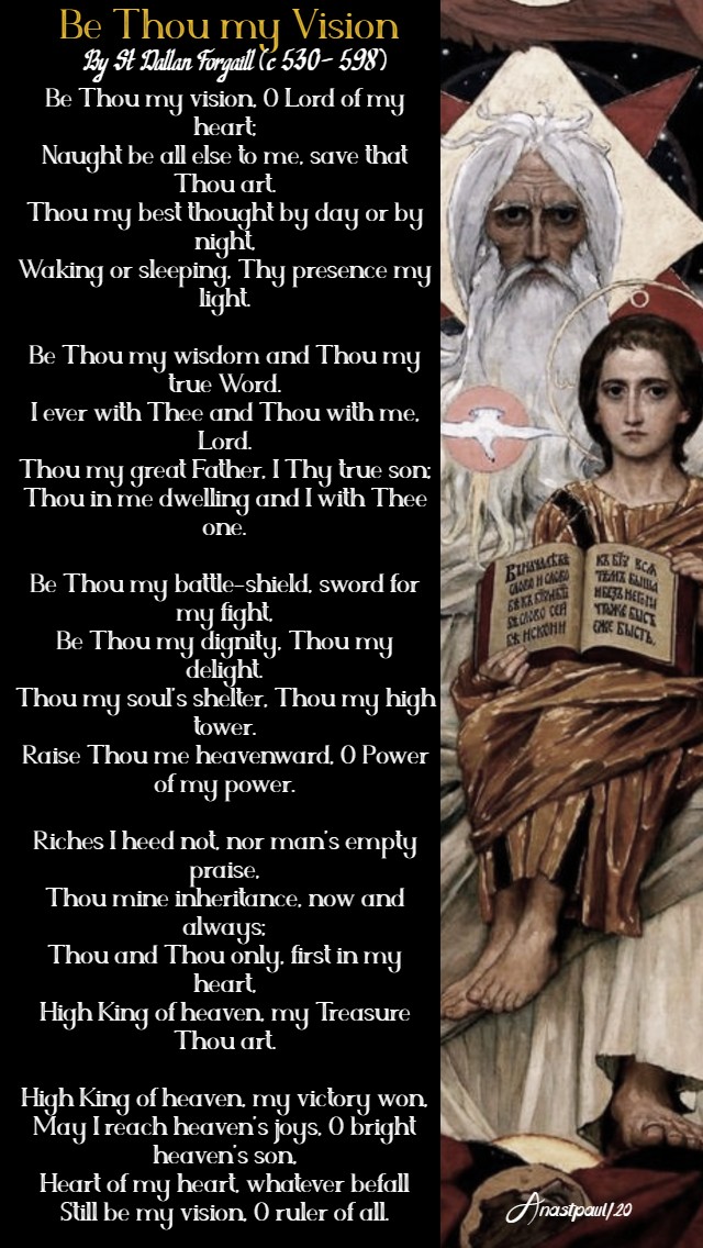 be thou my vision by st dallanforgaill 29 jan 2020