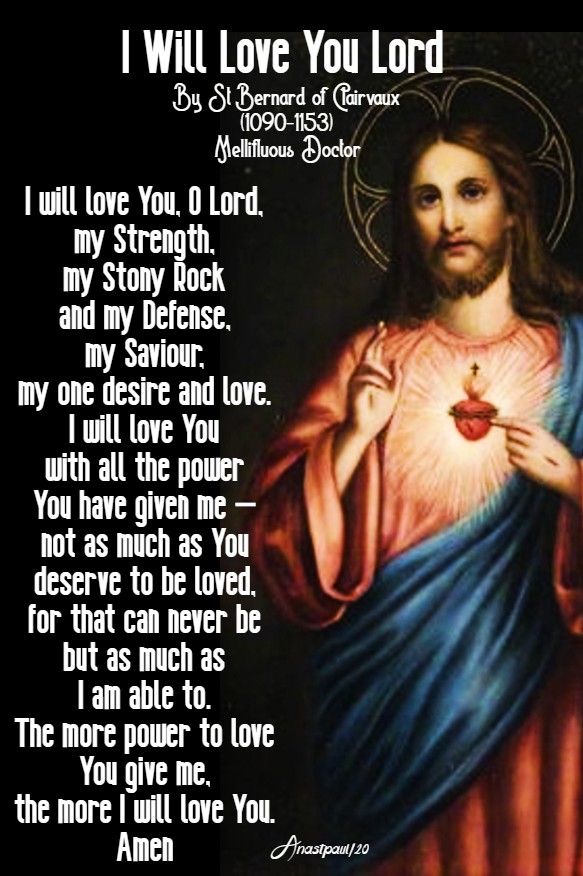 i will love you lord - st bernard - 1 feb 2020