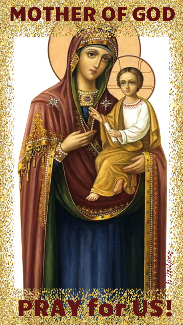 mother of god pray for us 1 jan 2018