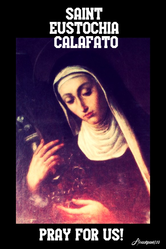 st eustochia calafato pray for us 20 jan 2020