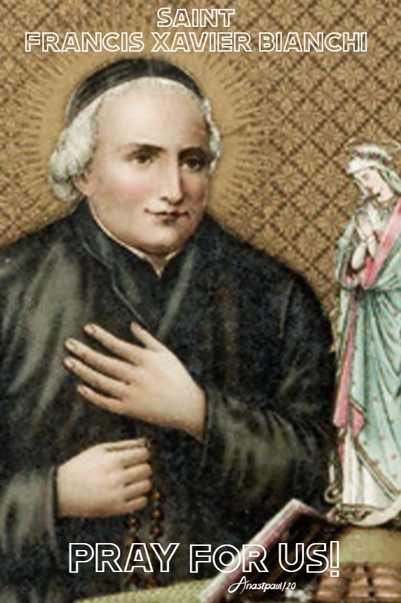 st francis xavier bianchi pray for us no 2
