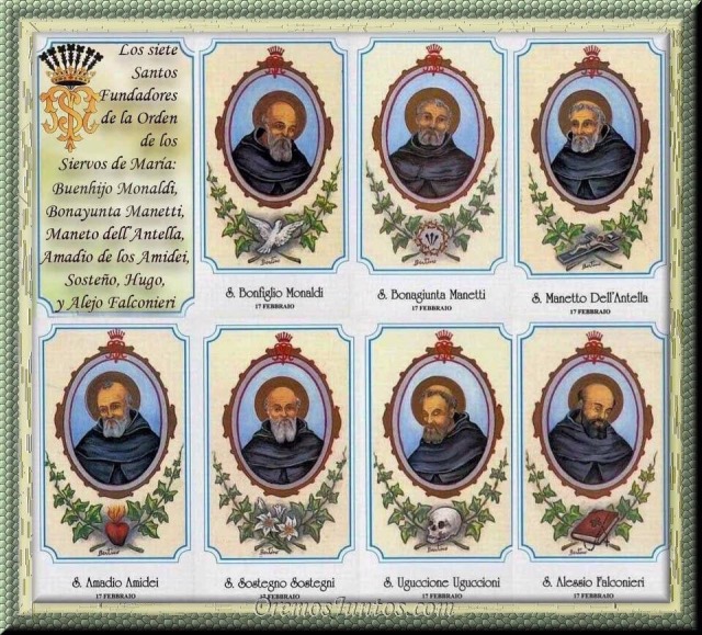 7 holy founders servites