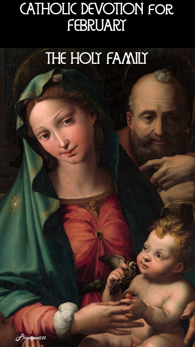 catholic devotion for february the holy family 1 feb 2020