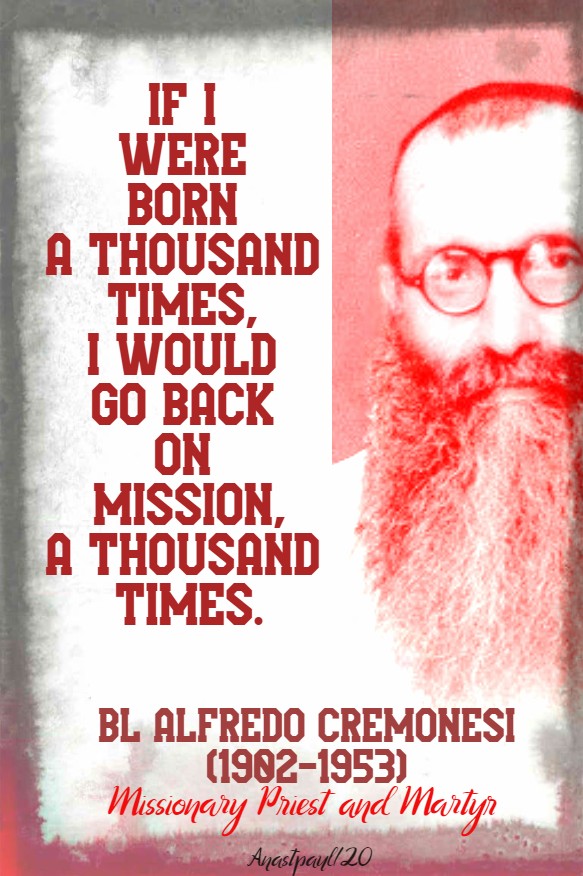 if i were born a thousand times - bl alfredp cremonesi 7 feb 2020