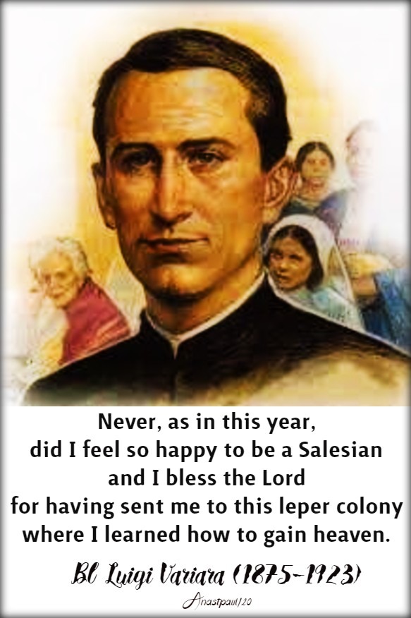 _never as in this year - gain heaven - bl luigi vapiara 1 feb 2020