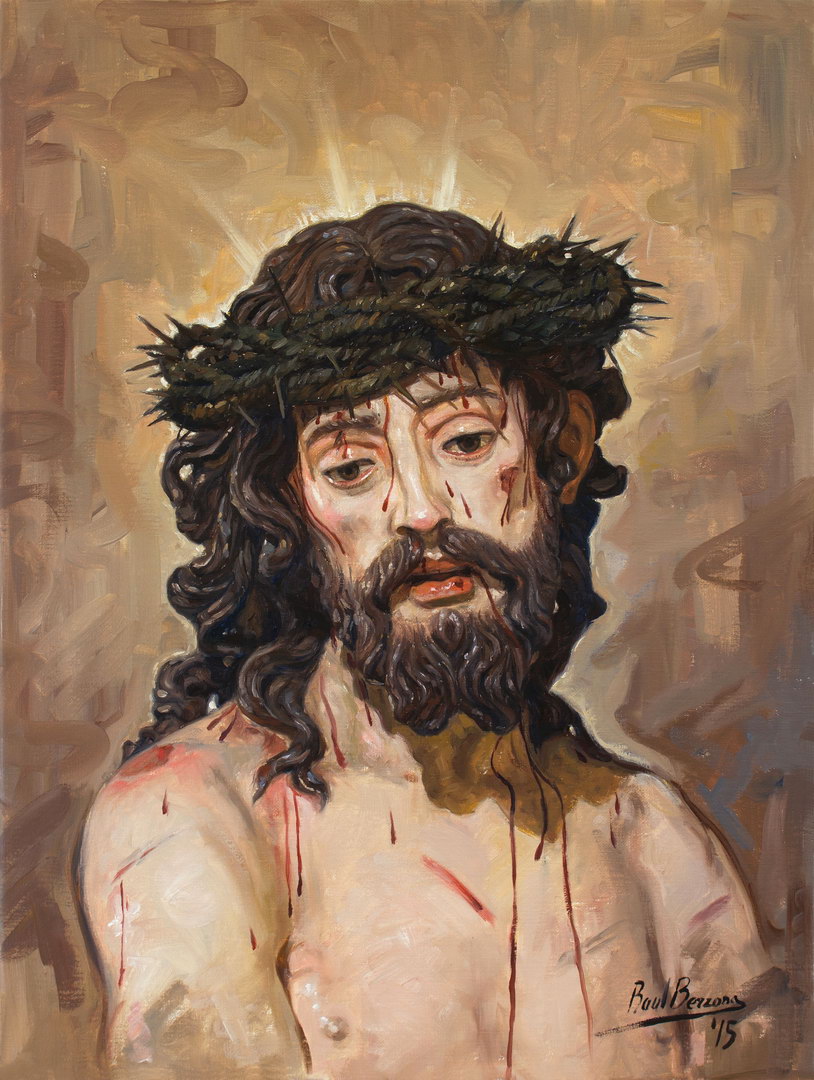 raul berzosa the suffering christ passion holy suffering face