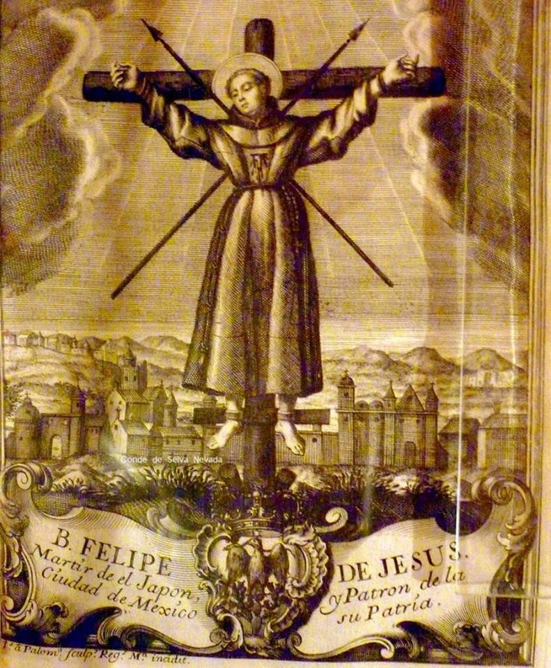 st philip of jesus traditional etching