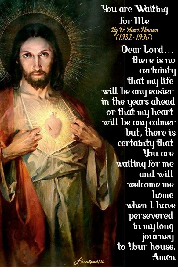 you are waiting for me by fr henri nouwen 14 feb 2020