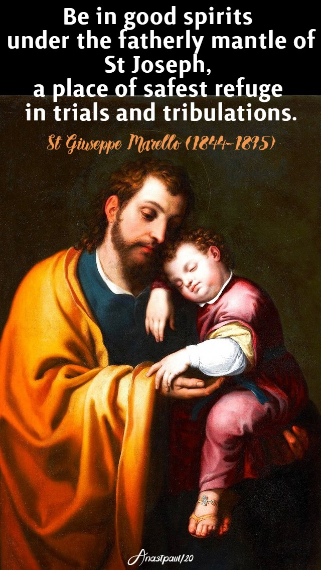 be in good spiritis - st giuseppe marello 19 march 2020 no 2
