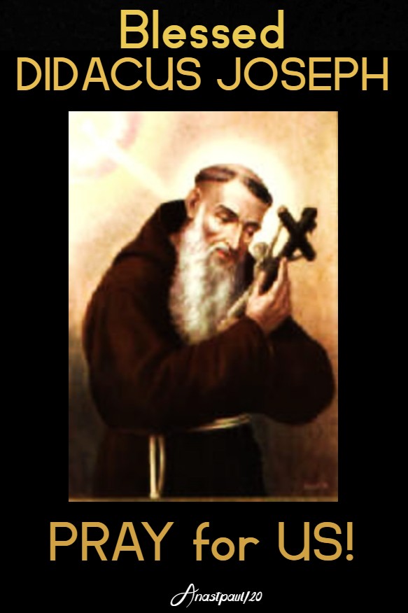 bl didacus joseph pray for us 24 march 2020