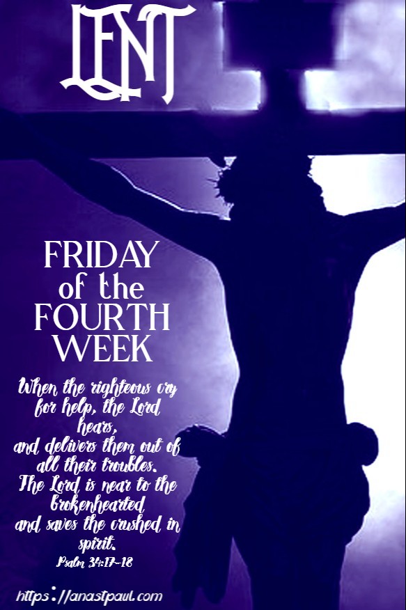 friday of the fourth week 27 march 2020