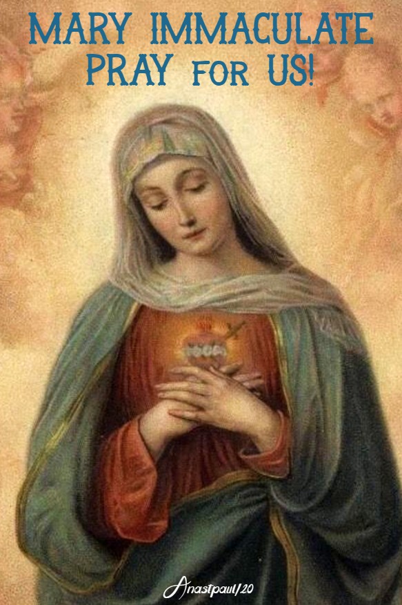 MARY immaculate pray for us 22 march 2020