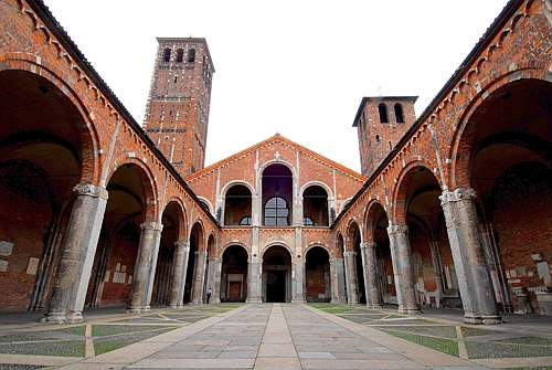 st ambrose basilica milan