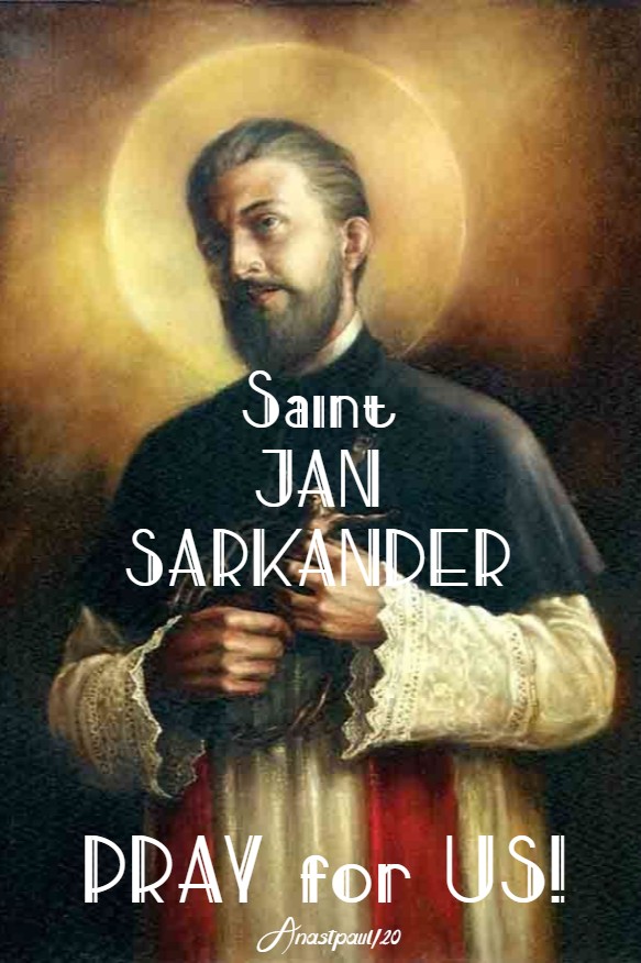 st jan sarkander pray for us 17 march 2020