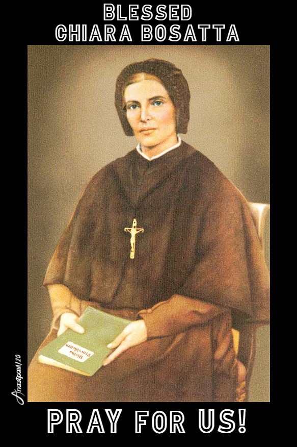 bl chiara bosatta pray for us 20 april 2020