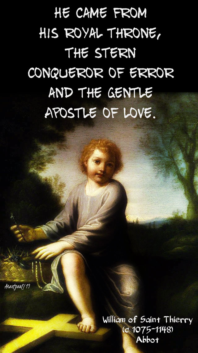 he-came-from-his-royal-throne-william-of-saint-thierry-16-dec-2019 and 9 april 2020 maundy holy thursday