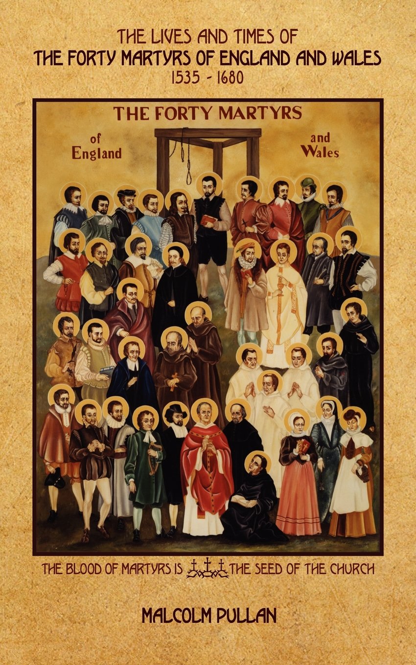 martyrs of england and wales book cover