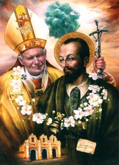 San Pedro de San José Betancur-5Awith st john paul