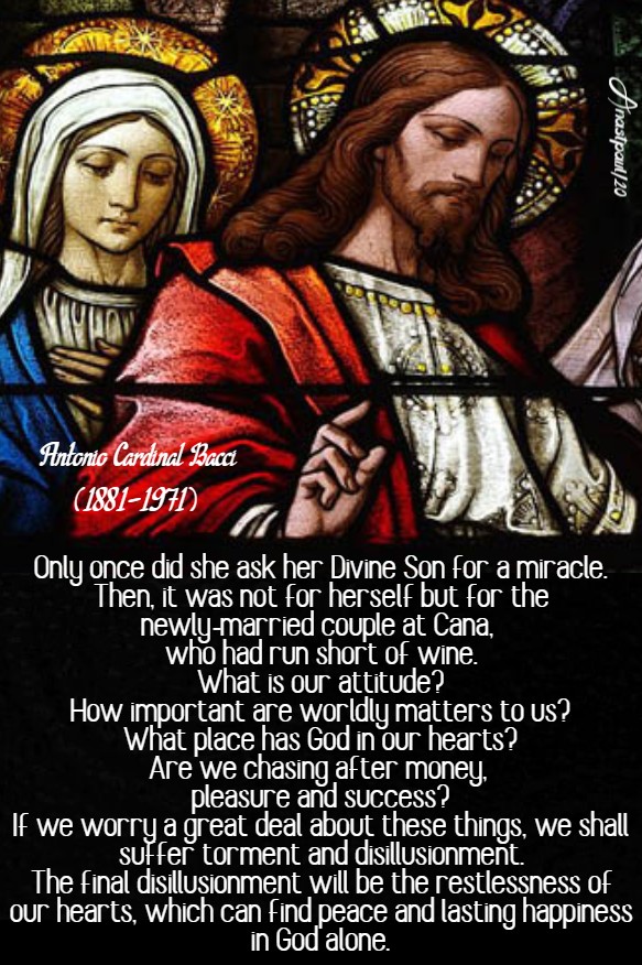 a lesson from scripture god alone - bacci 27 may 2020