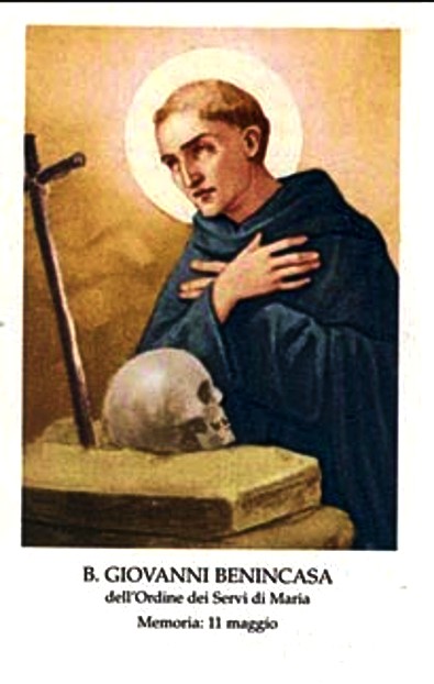 bl benincasa holy card