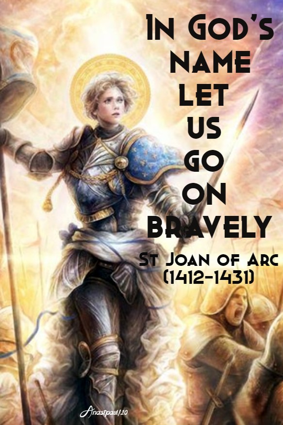 in god's name - st joan of arc 30 may 2020