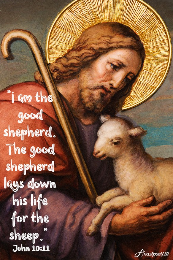 john 10 11 - i am the good shepherd 4 may 2020
