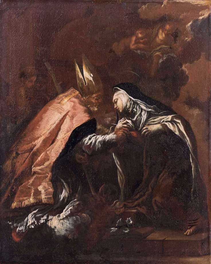 mary-magdalene-de-pazzi_st-augustine-writing-on-the-heart-of-mmdp_lievo-mehus