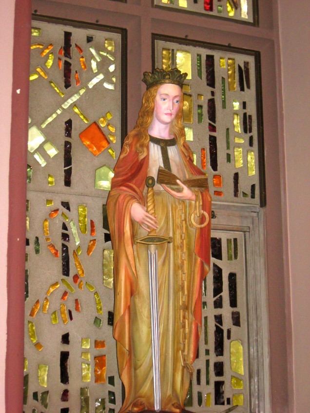 st dymphna statue 2