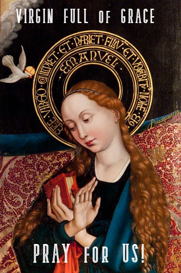 virgin full of grace pray for us 20 may 2020