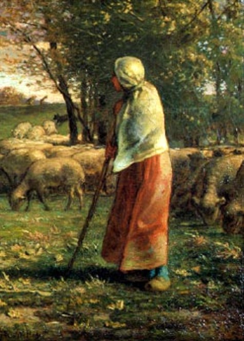 131 st germaine cousin - _JeanFMilletLePetiteBergere