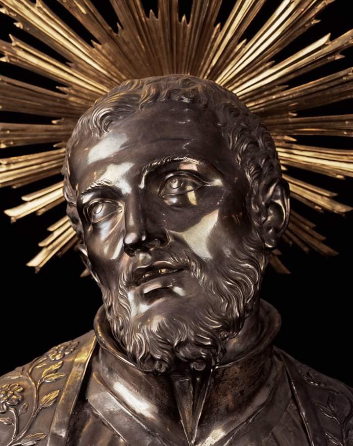 BEAUTIFUL STATUE FACE - ST FRANCIS CARACCOIOLO