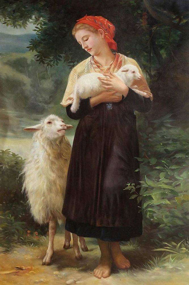 bougereau shepherdess
