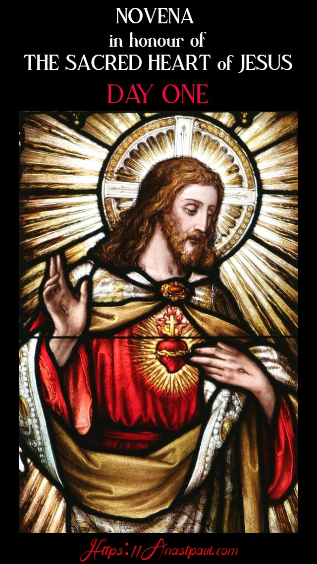 DAY ONE SACRED HEART NOVENA 10 JUNE 2020