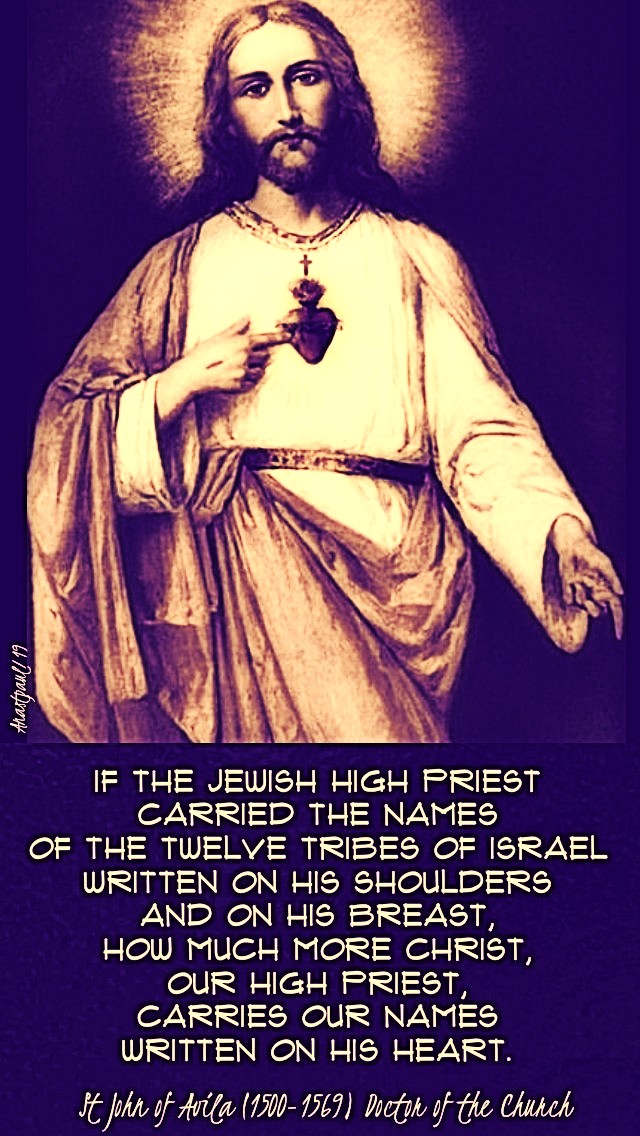 if-the-jewish-high-priests-st-john-of-avila-28-june-2019-sacred-heart and 19 june 2020