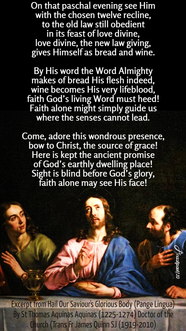 page lingua hail our saviours glorious body - corpus christi 14 june 2020