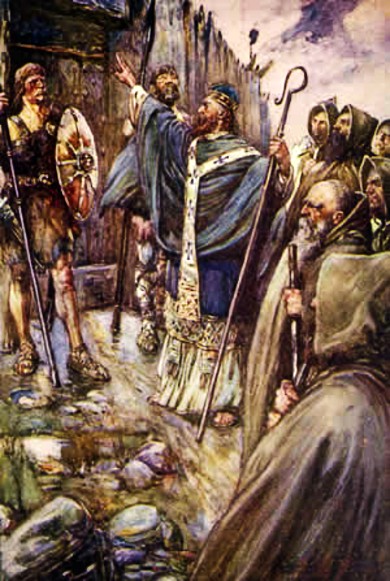 st Columba_at_Bridei's_fort