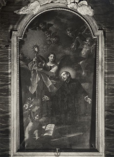 st francis caracciolo black and white