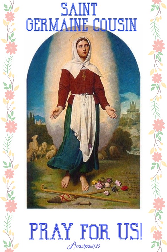 st germaine cousin pray for us 15 june 2020