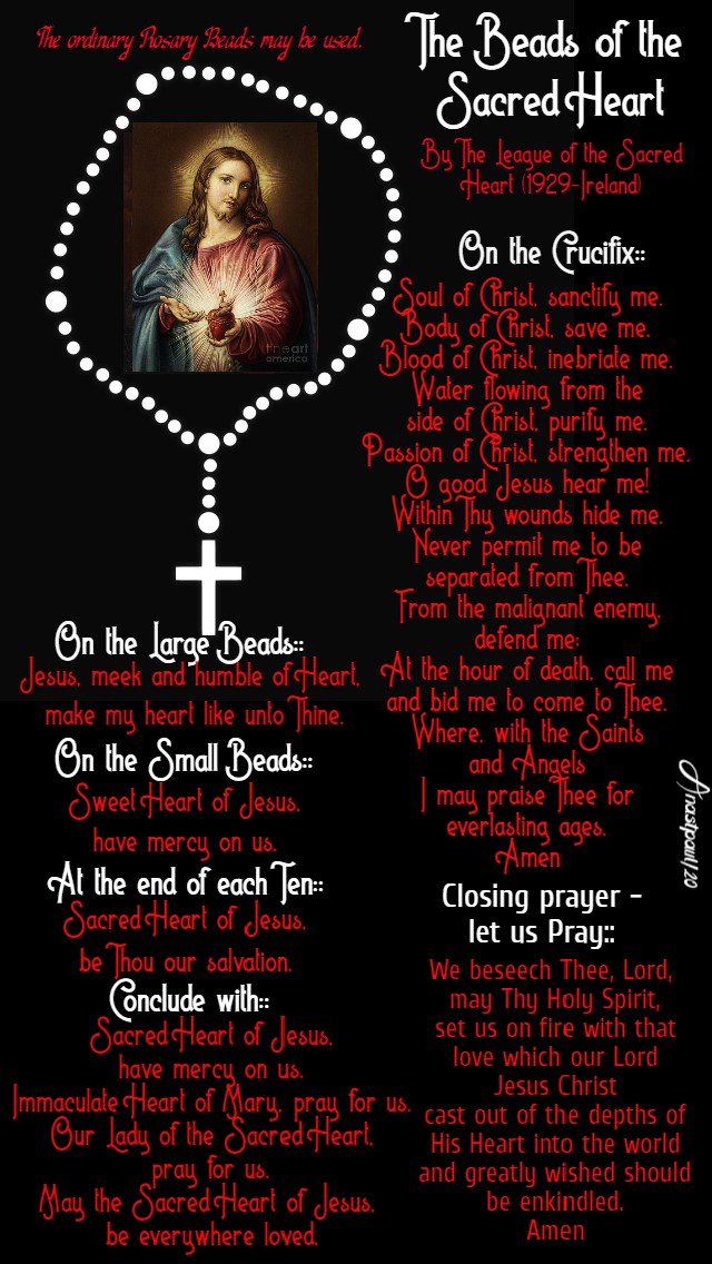 The Beads of the Sacred Heart - 19 June 2020