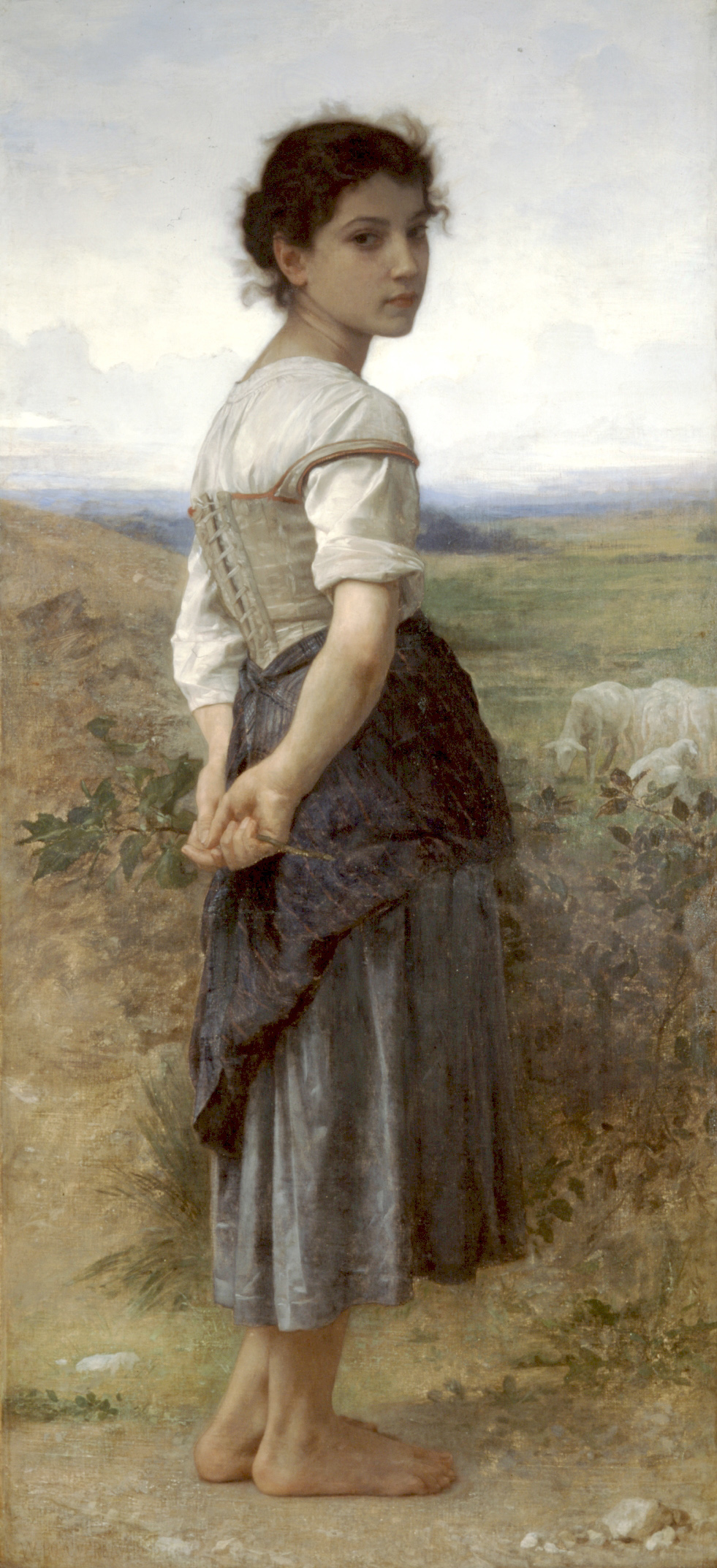 William-Adolphe_Bouguereau_(1825-1905)_-_The_Young_Shepherdess_(1885)