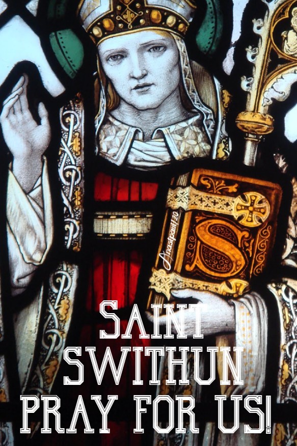 st swithun pray for us 2 july 2020