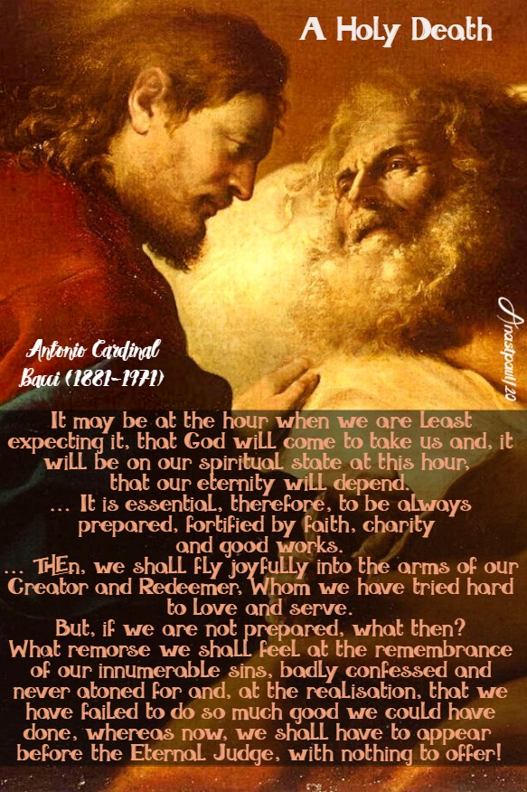 a holy death - bacci - 10 aug 2020 st lawrence