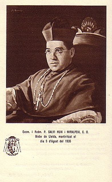 bl salvio holy card