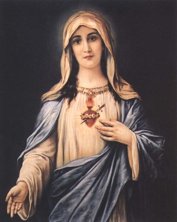 immaculate heart of mary - trad - variation
