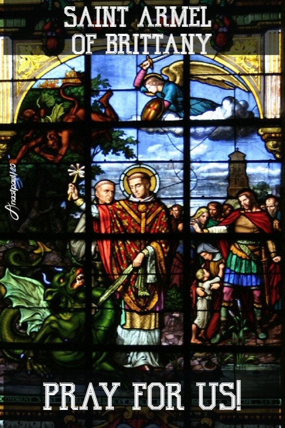 st armel of brittany pray for us 16 aug 2020