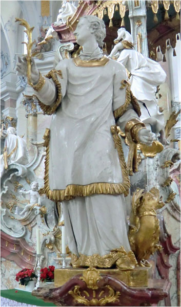 st cyriacus statue