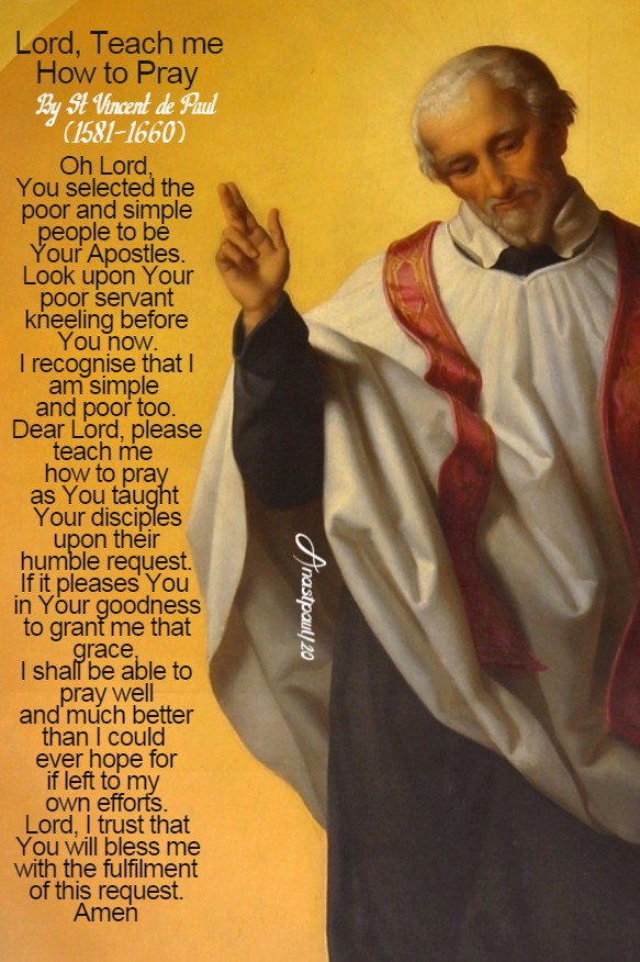 Our Morning Offering – 27 September – Lord, Teach me How to Pray By St ...