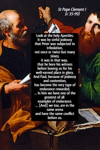 Quote/s of the Day – 29 June – Saints Peter and Paul – AnaStpaul