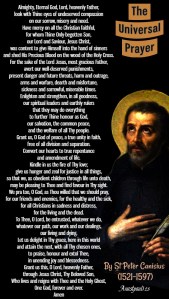 Our Morning Offering – 27 April – The Universal Prayer by St Peter ...